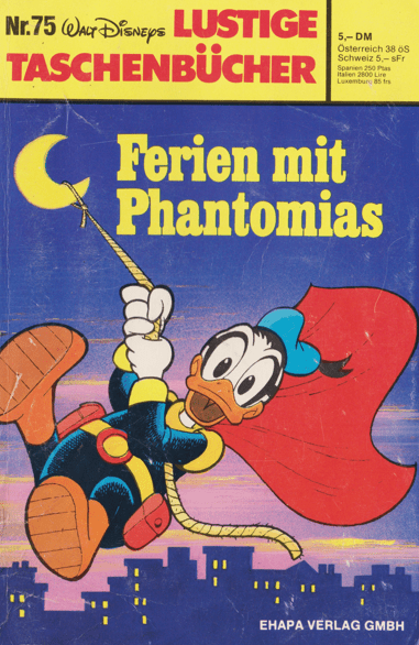 LTB 75 Ferien mit Phantomias Erstauflage - secondcomic