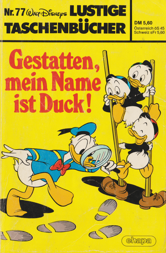 LTB 77 Gestatten, mein Name ist Duck! 1. Auflage Nachdruck - secondcomic