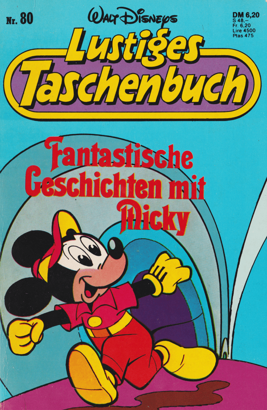 LTB 80 Fantastische Geschichten mit Micky 2. Auflage - secondcomic
