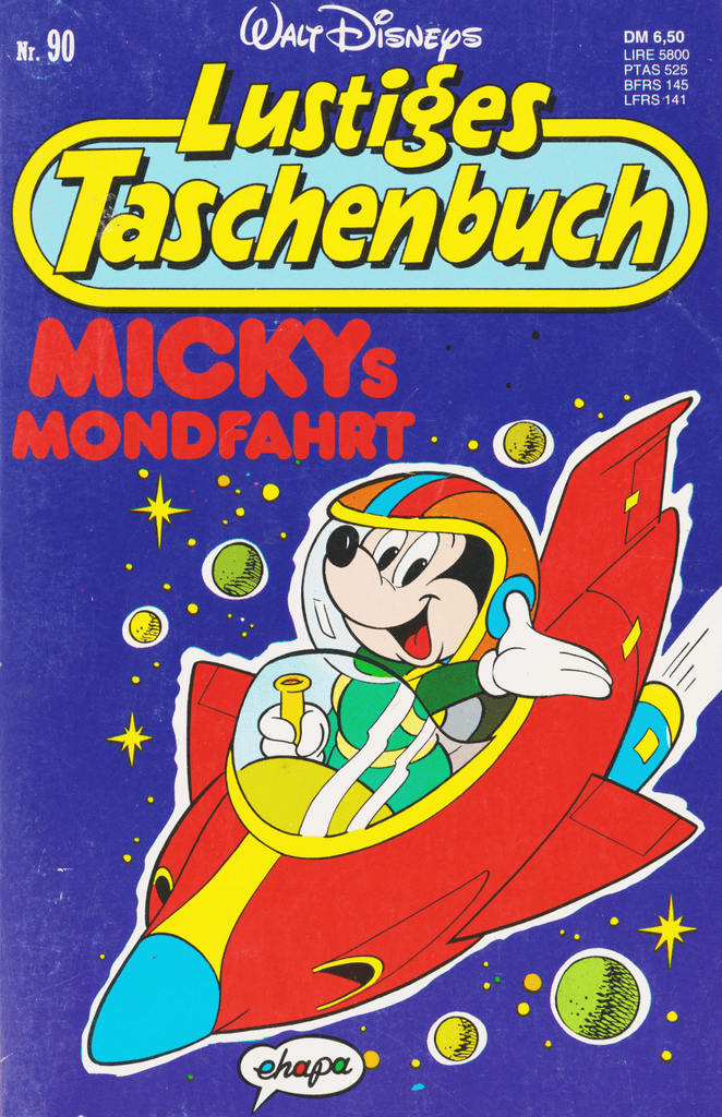 LTB 90 Mickys Mondfahrt 2. Auflage - secondcomic