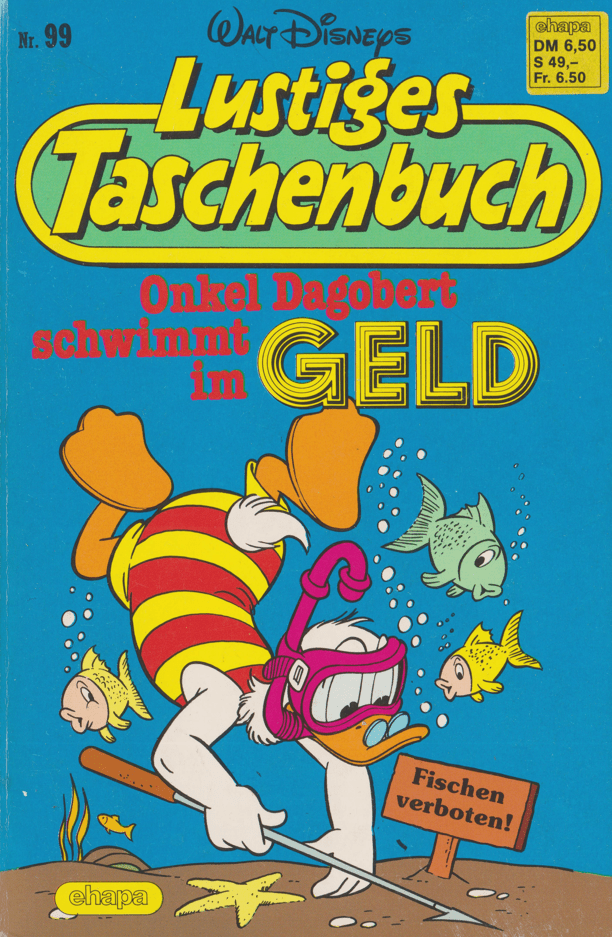 LTB 99 Onkel Dagobert schwimmt im Geld 2. Auflage - secondcomic