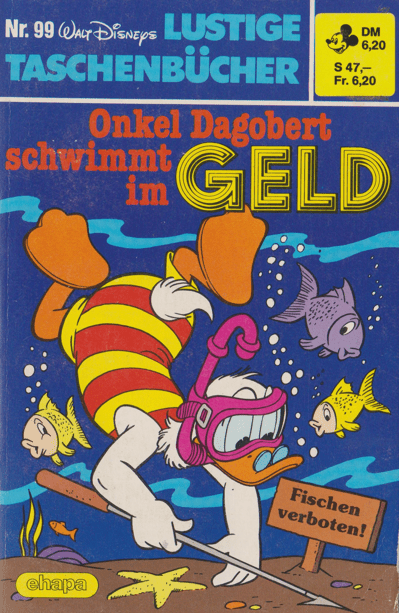 LTB 99 Onkel Dagobert schwimmt im Geld Erstauflage - secondcomic