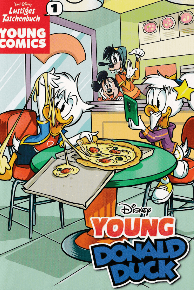 LTB Young Comics 1 Young Donald Duck - secondcomic