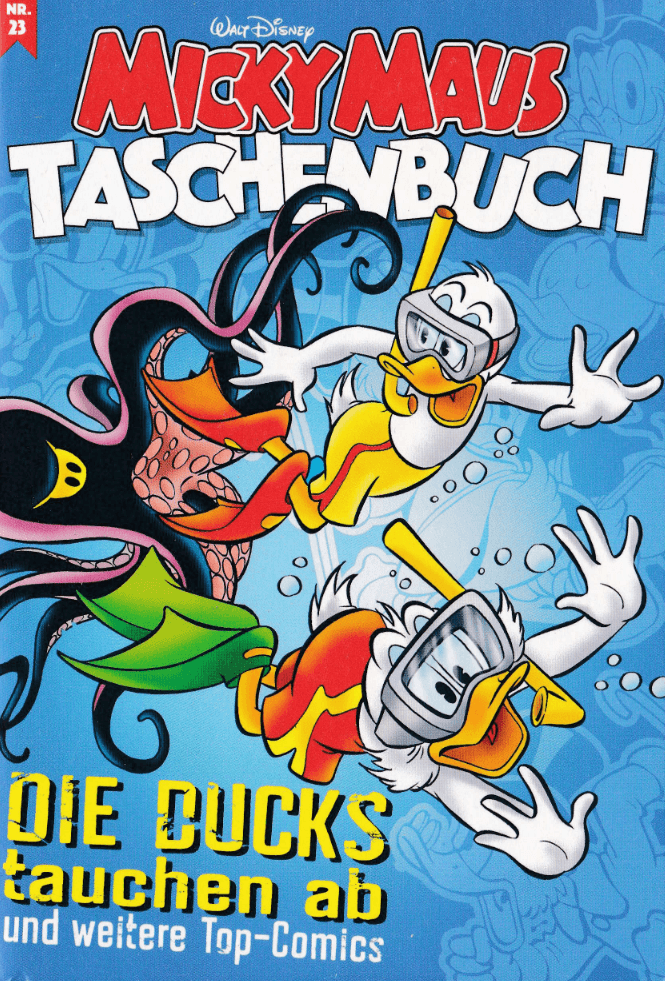 Micky Maus Taschenbuch 23 Die Ducks tauchen ab - secondcomic