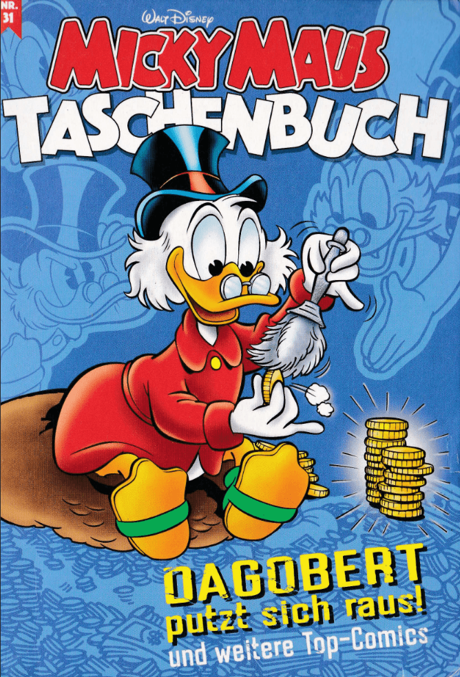 Micky Maus Taschenbuch 31 Dagobert putzt sich raus! - secondcomic