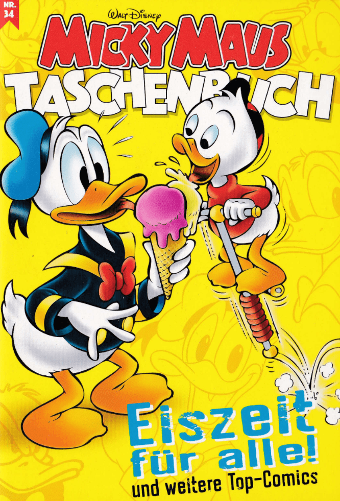 Micky Maus Taschenbuch 34 Eiszeit für alle! - secondcomic