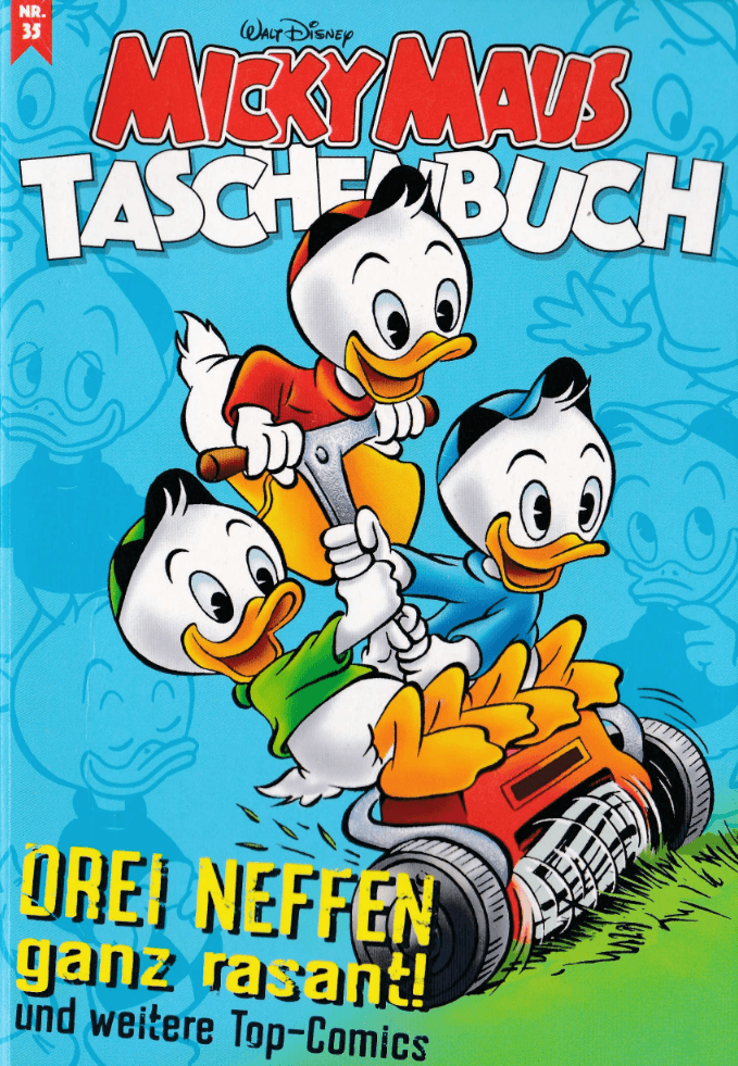 Micky Maus Taschenbuch 35 DREI NEFFEN ganz rasant! - secondcomic