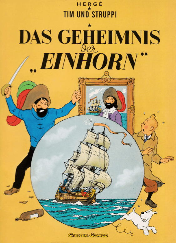 Tim und Struppi 10: Das Geheimnis der Einhorn (1998) - secondcomic