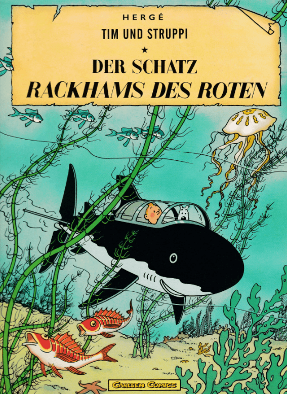 Tim und Struppi 11: Der Schatz Rackhams des Roten (1998) - secondcomic