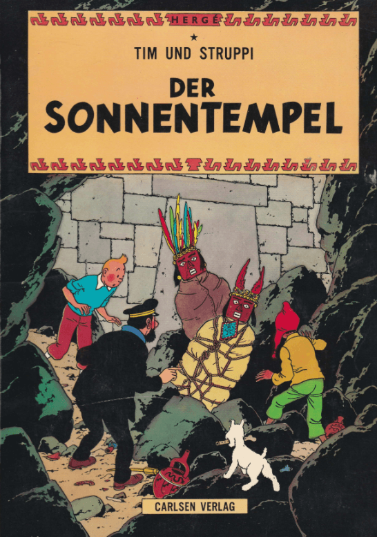 Tim und Struppi 13: Der Sonnentempel (1970) - secondcomic