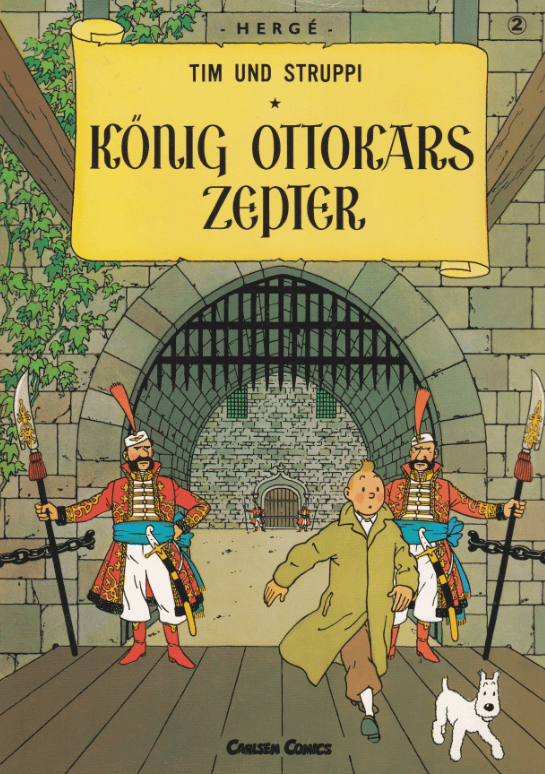 Tim und Struppi 2: König Ottokars Zepter (1967) - secondcomic