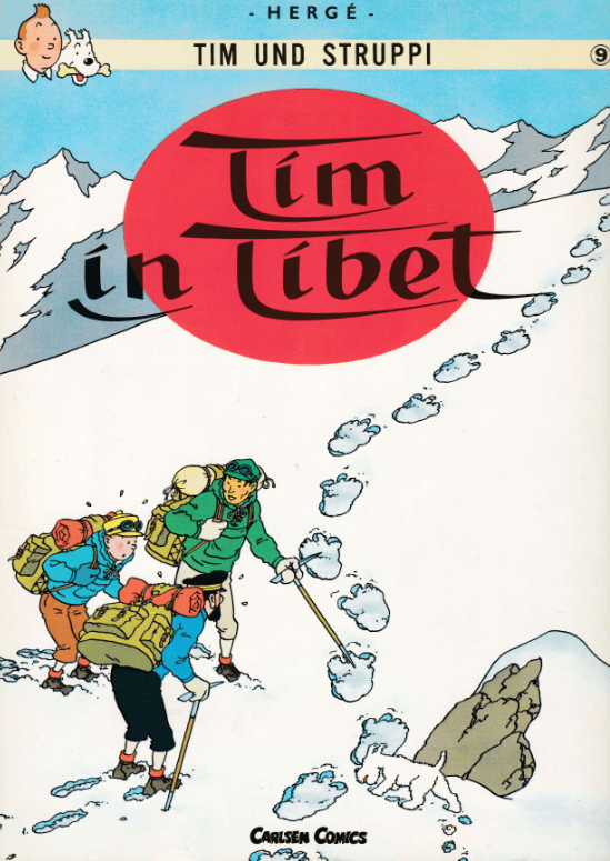 Tim und Struppi 9: Tim im Tibet (1967) - secondcomic